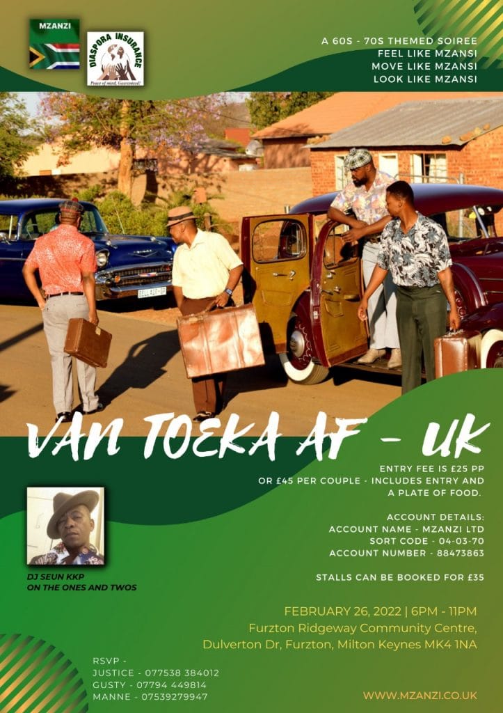 Van Toeka AF UK Event, Van Toeka AF UK Event: Mark Your Calendars for February 26