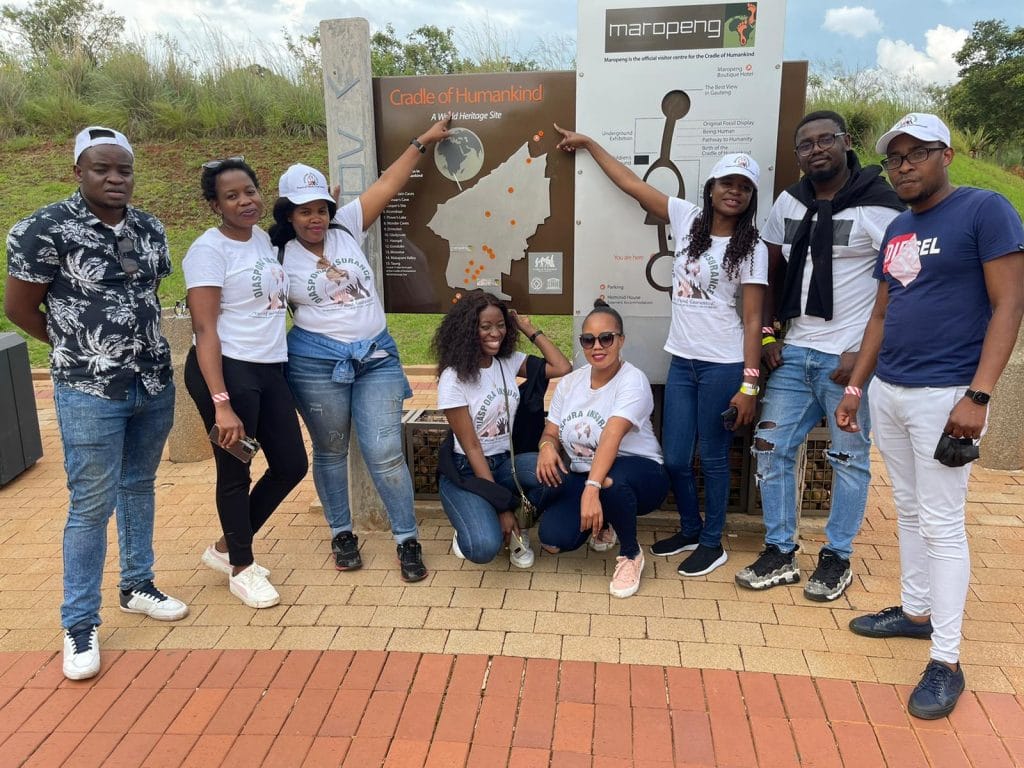 Cradle of Humankind, Diaspora Insurance Team in South Africa visits Cradle of Humankind