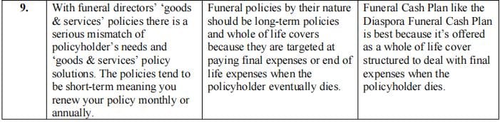 Why Cash Funeral Policies Are Better, Diaspora: 12 Reasons Why Cash Denominated Funeral Policies Are By Far Better