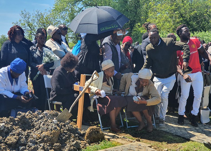 Heartbreaking Farewell, Heartbreaking Farewell: Moving Funeral for 3 Family Members Killed in Zim Road Crash