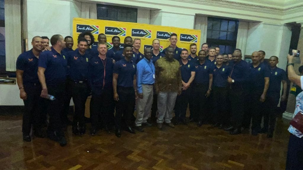 Welcome Proteas Cricket Squad, Warm Welcome: UK South African Embassy Greets Proteas Cricket Squad