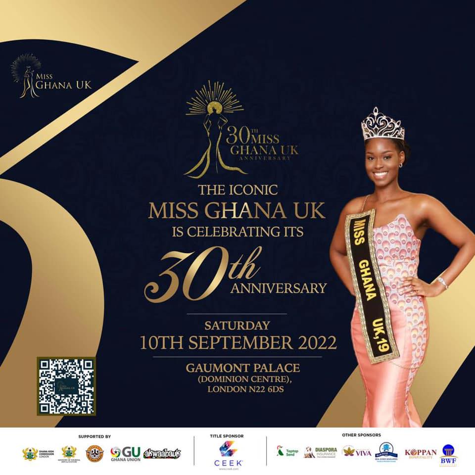 30th Miss Ghana UK Anniversary, 30th Miss Ghana UK Anniversary: All Set for a Spectacular Celebration