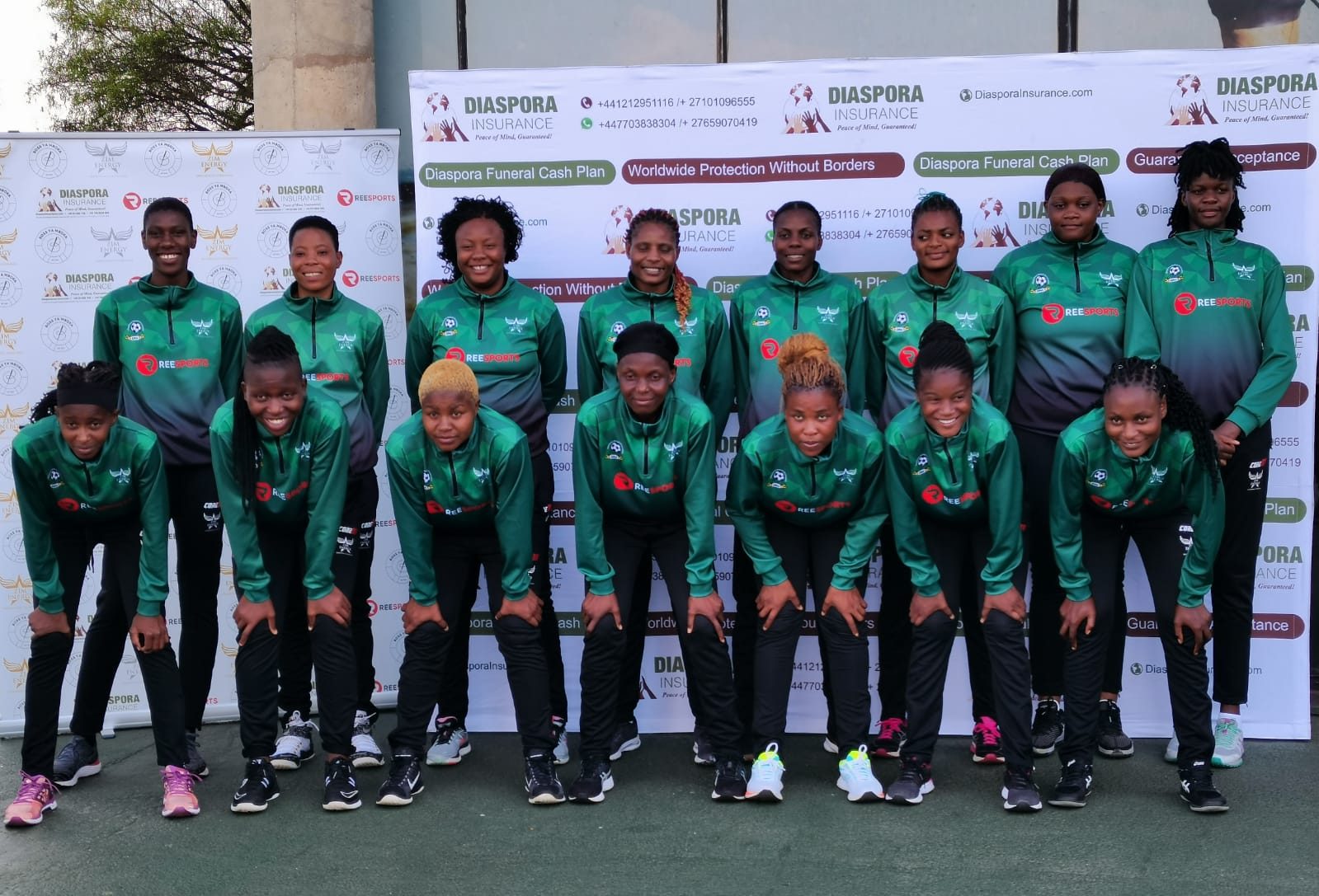 Diaspora Insurance, Reesports bring cheer to Zimbabwe Netball team