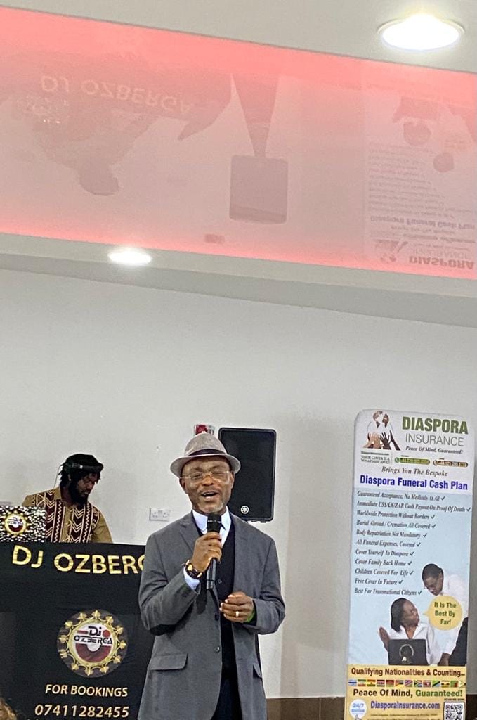 Ghana Social Workers Ball Dinner, Diaspora Insurance Sponsors Ghana Social Workers Ball Dinner in the UK