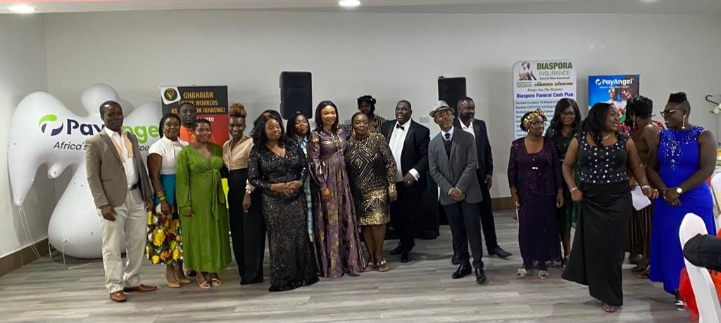 Ghana Social Workers Ball Dinner, Diaspora Insurance Sponsors Ghana Social Workers Ball Dinner in the UK
