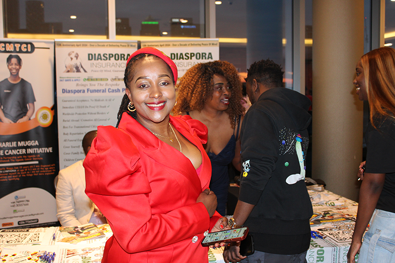 Bobi Wine London Show, Vibrant Scenes at Diaspora Insurance Stand during Bobi Wine London Show