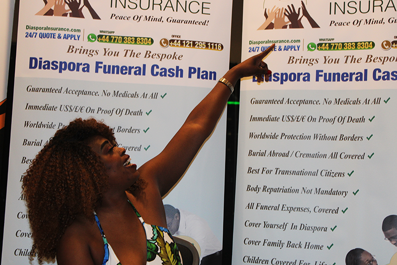 Bobi Wine London Show, Vibrant Scenes at Diaspora Insurance Stand during Bobi Wine London Show