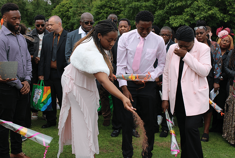 , Emotional send-off for Veronica Chinyanga; daughter thanks Diaspora Insurance