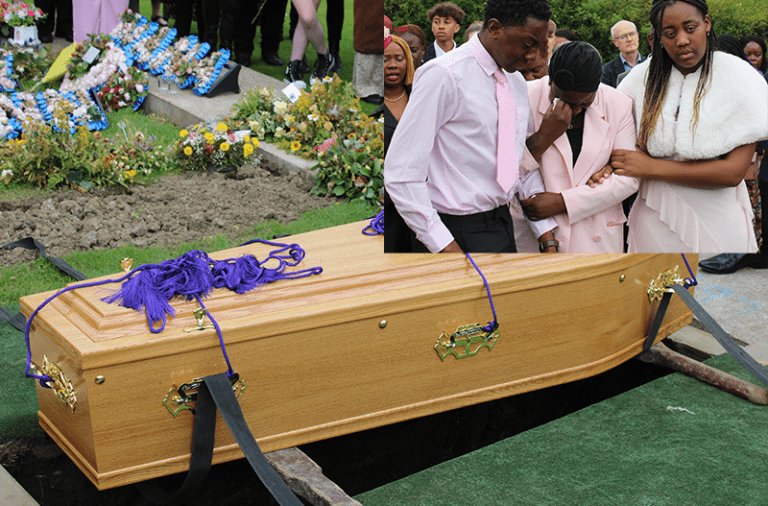 Despedida emocionante para Veronica Chinyanga; filha agradece Di&aacute;spora Seguros