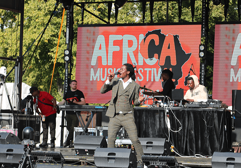 , IN PICTURES: Diaspora Insurance at the Africa Music Festival in Leicester