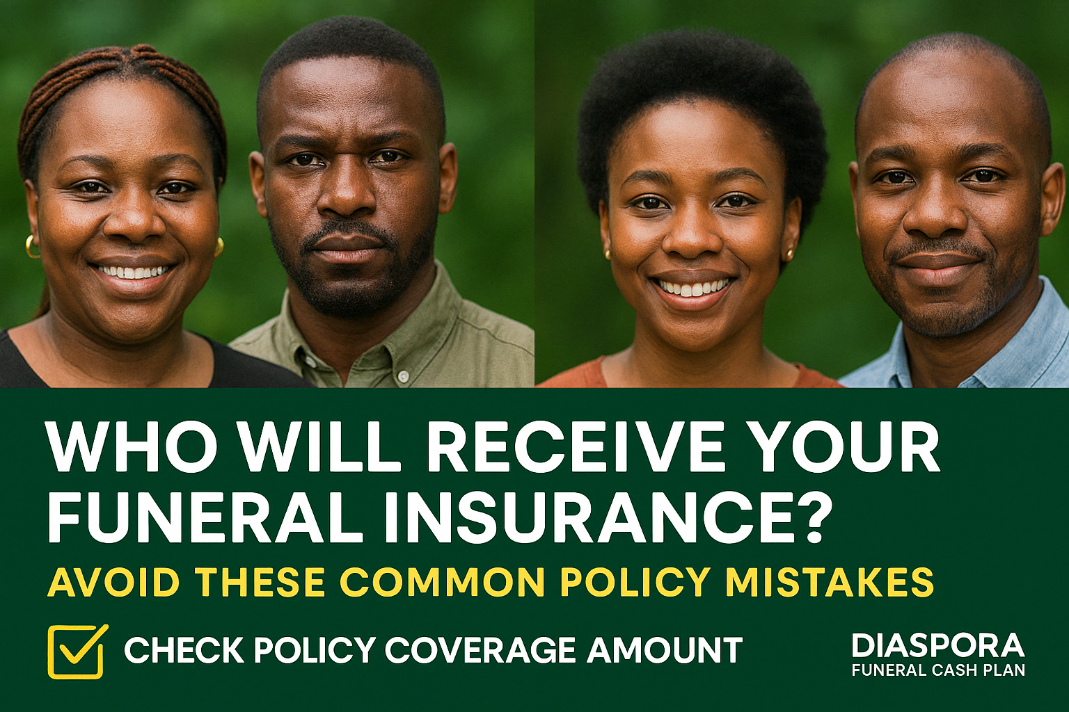 Who Will Receive Your Funeral Insurance Benefit ? Avoid These Common Policy Mistakes