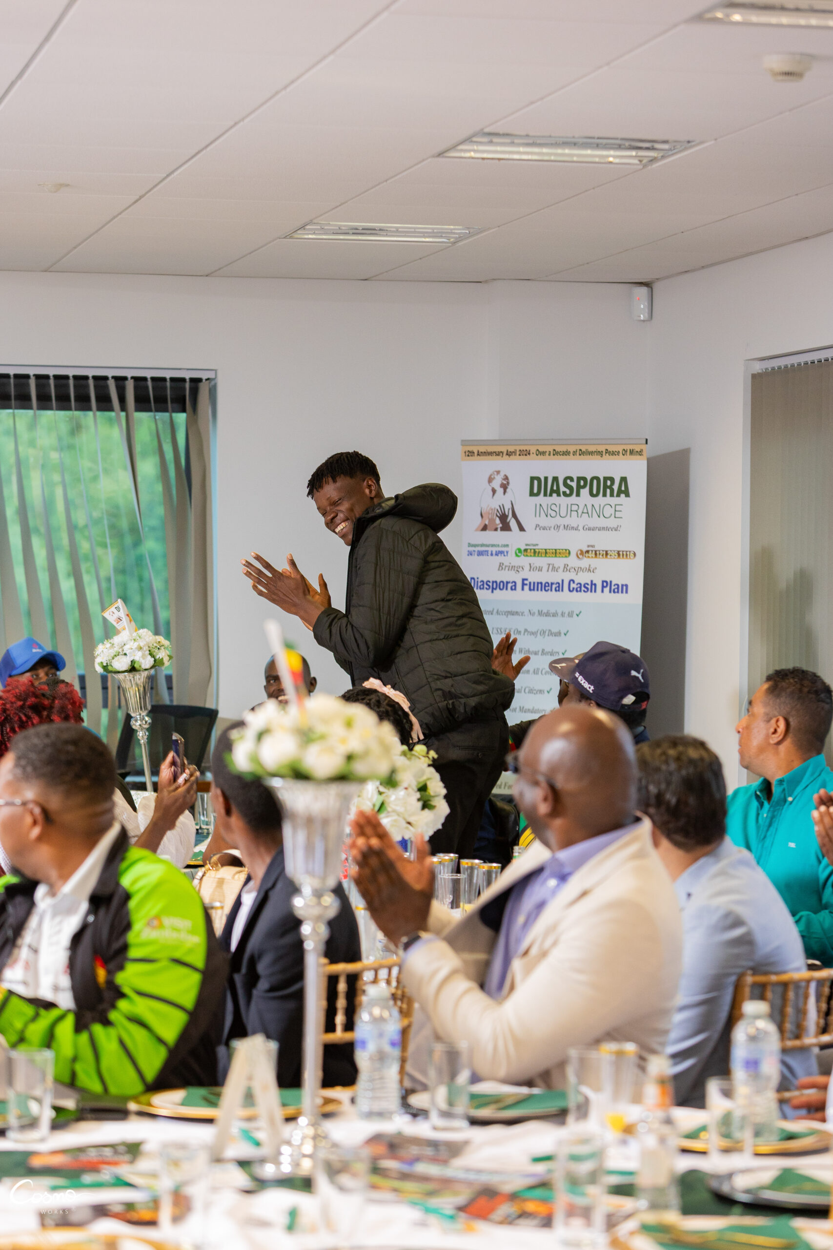 , Zimbabwe cricket team honoured at Diaspora Insurance reception in Birmingham (In pictures)