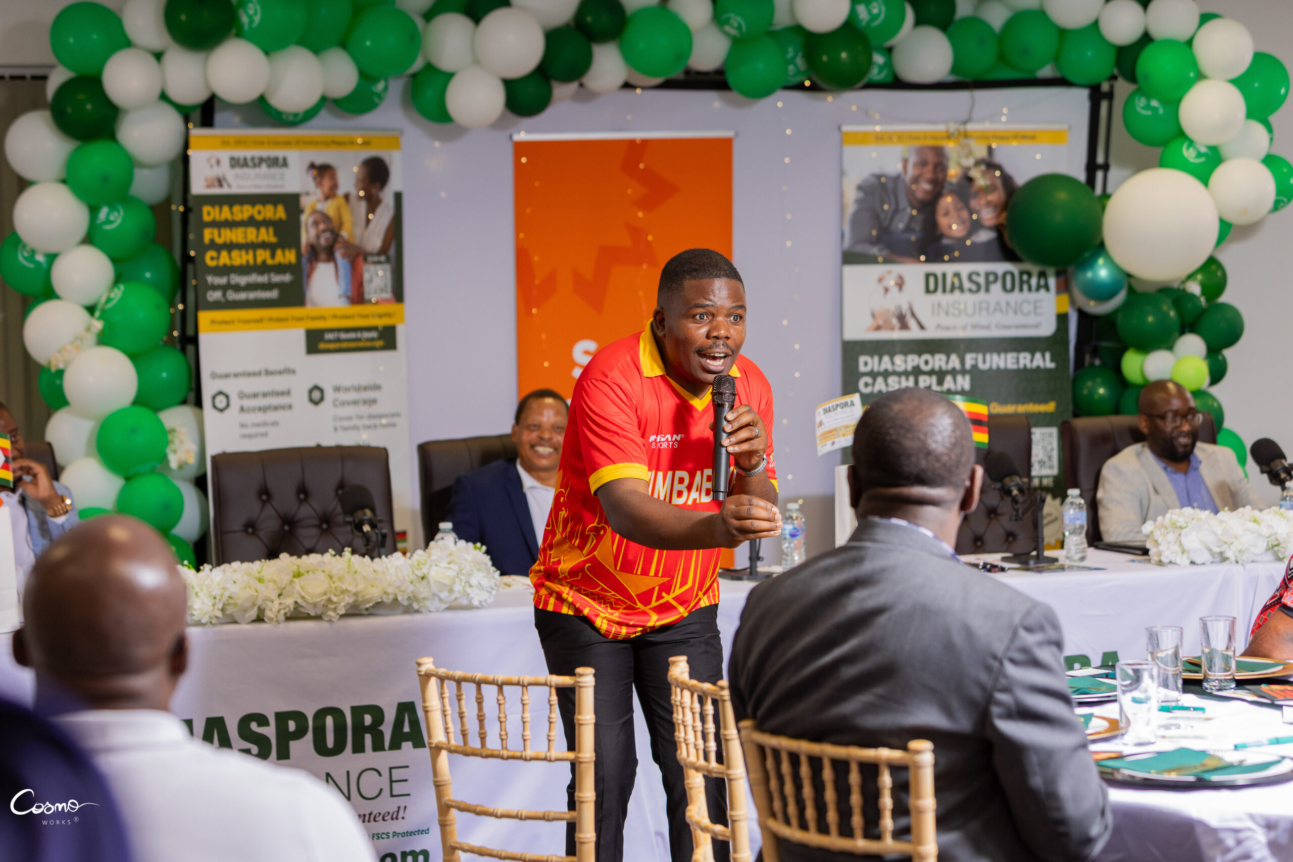 , Zimbabwe cricket team honoured at Diaspora Insurance reception in Birmingham (In pictures)