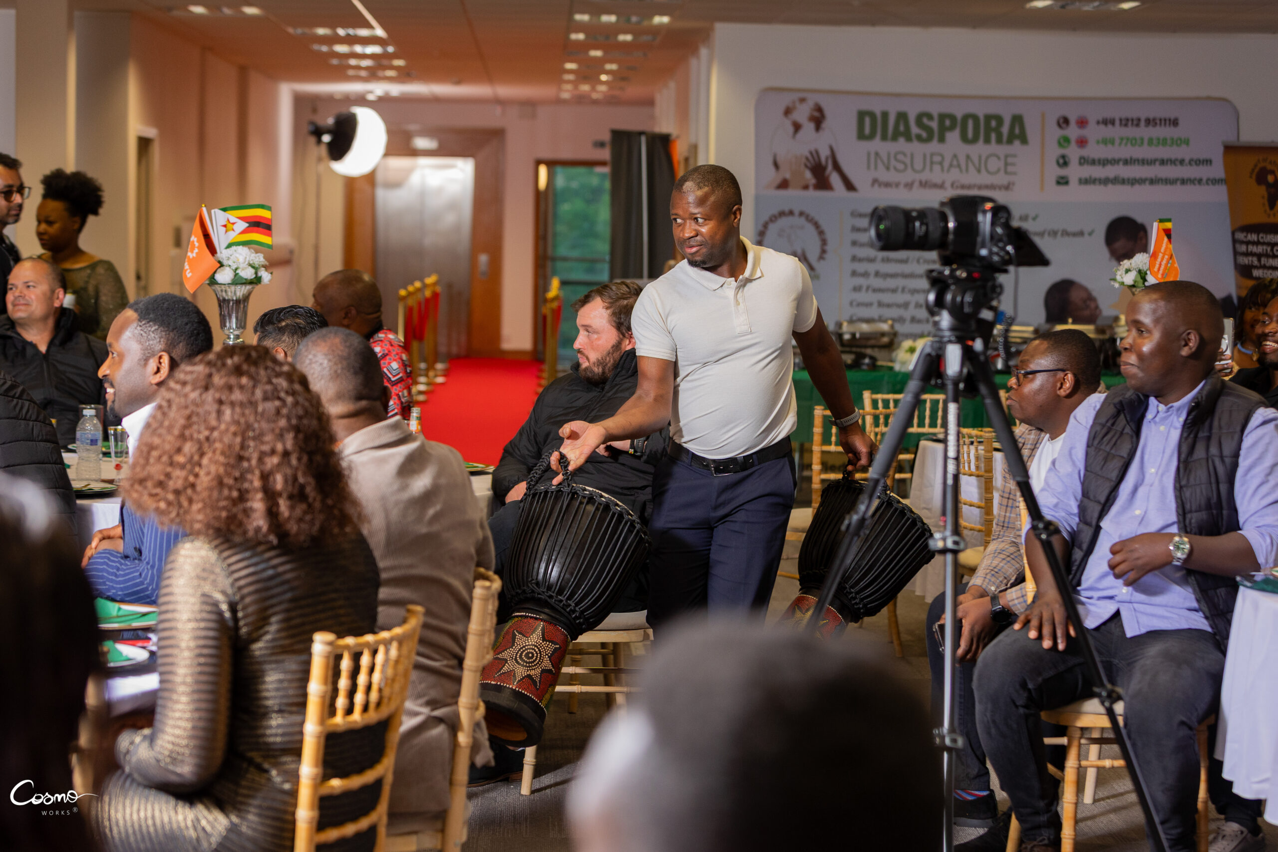 , Zimbabwe cricket team honoured at Diaspora Insurance reception in Birmingham (In pictures)