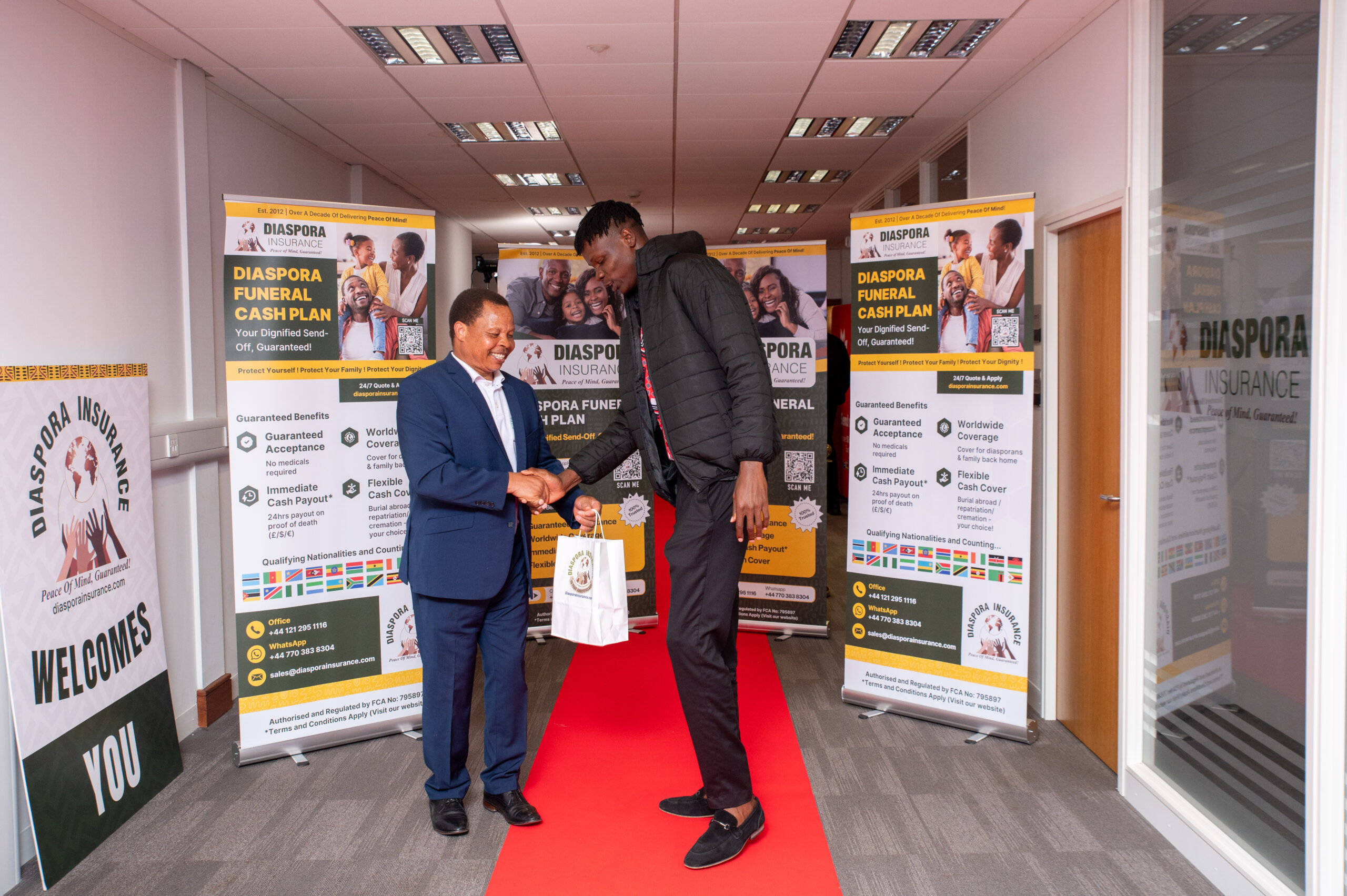 , Zimbabwe cricket team honoured at Diaspora Insurance reception in Birmingham (In pictures)