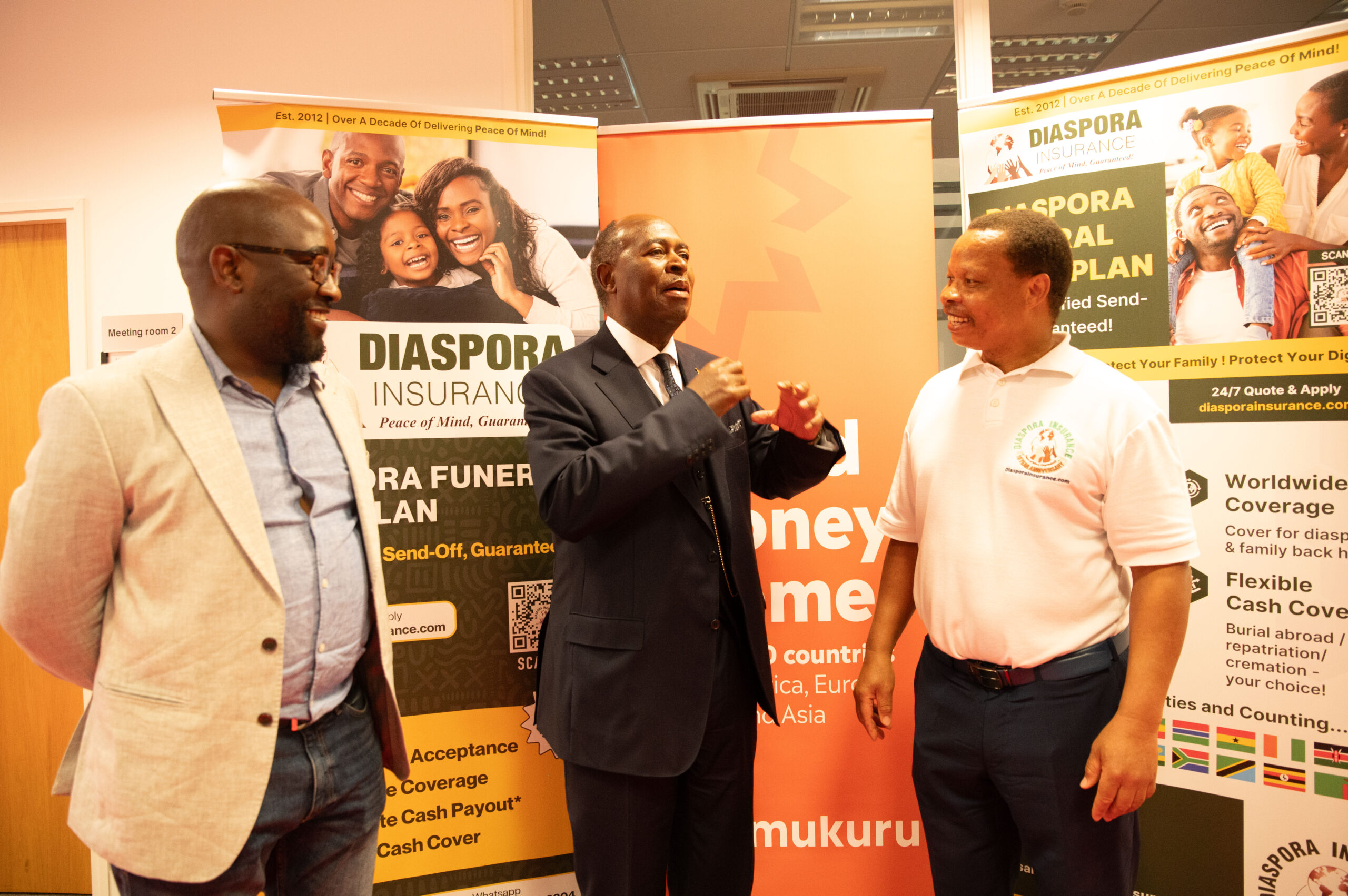 , Zimbabwe cricket team honoured at Diaspora Insurance reception in Birmingham (In pictures)