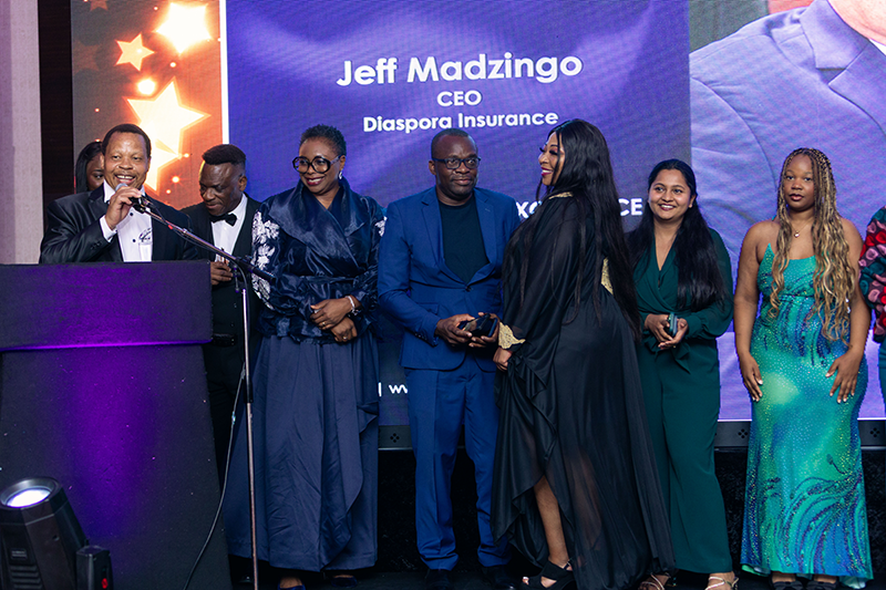 , IN PICTURES: Diaspora Insurance wins Financial Services Excellence Award at London gala dinner