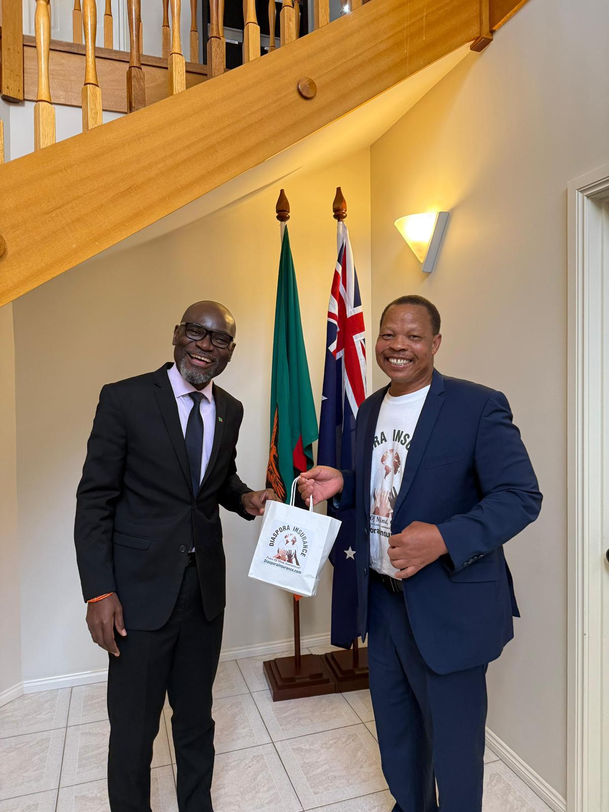 , Madzingo’s Trip to Australia: Strengthening Ties for Diaspora Insurance