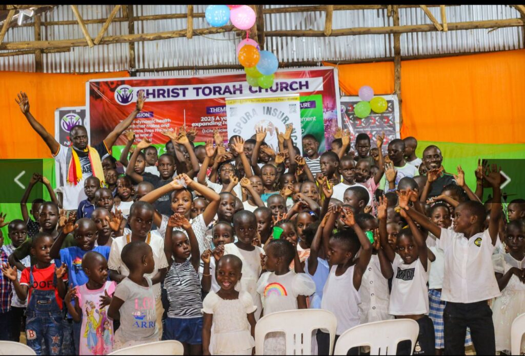 Children enjoying Christmas celebrations at Light Angels Developments, Uganda, organized in partnership with Bamakayika Ministries.” Title (for SEO / social media previews): “Christmas Celebration Brings Joy to Over 182 Children in Uganda” Description (for SEO / event summary): “Over 182 children participated in a joyful Christmas celebration at Light Angels Developments in Uganda, organized in collaboration with Bamakayika Ministries, spreading holiday cheer and community spirit.”