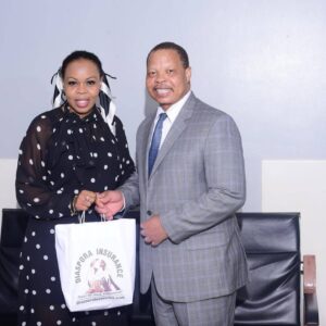 , Baby Top becomes a Diaspora Insurance Ambassador