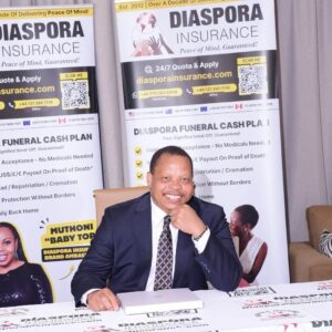 , Baby Top becomes a Diaspora Insurance Ambassador