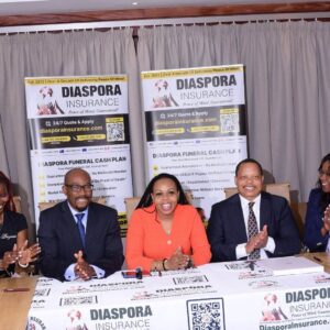 , Baby Top becomes a Diaspora Insurance Ambassador