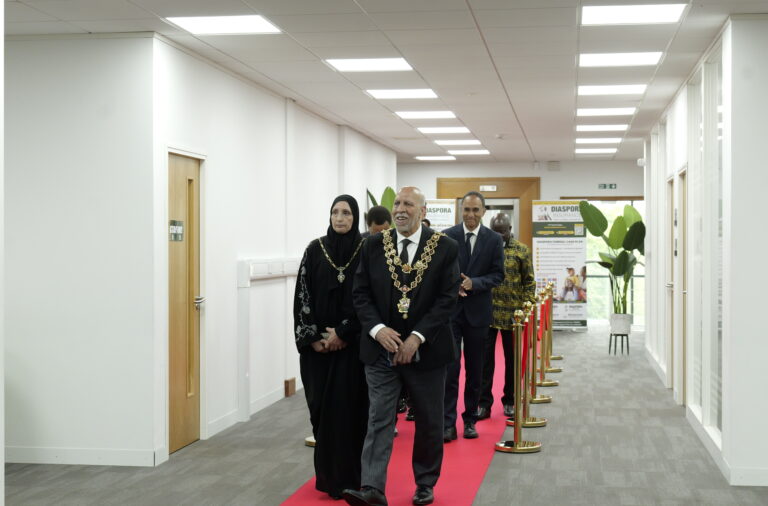 Birmingham Lord Mayor Leads 50-Year Soweto Uprising Commemoration at Diaspora Insurance.